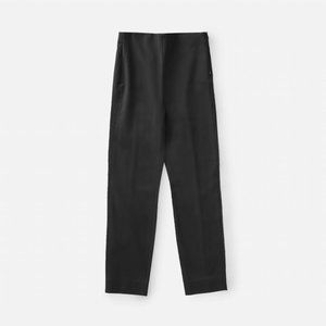 Everlane Side-Zip Stretch Cotton Work Pant in Black, Size 8 NWOT